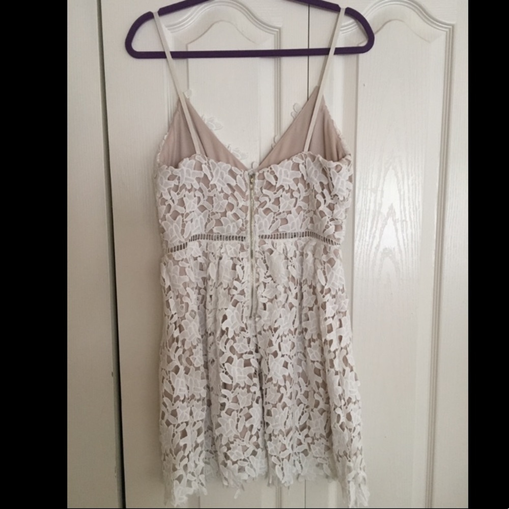 Tobi white lace spaghetti strap dress - Picture 2 of 3